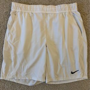 Nike Tennis Shorts with Black Logo